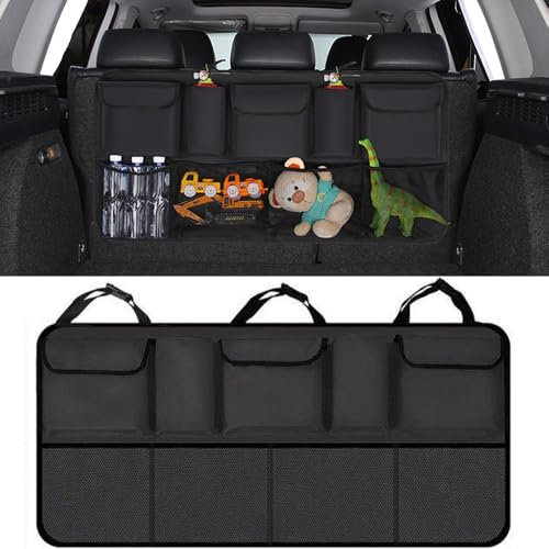 Kofferraum Organizer Auto für Mercedes Benz Citan W415 I 2012-2021,Auto Aufbewahrungstasche Kofferraumtasche Auto mit Starkes elastisches Abnehmbare Kofferraumtasche