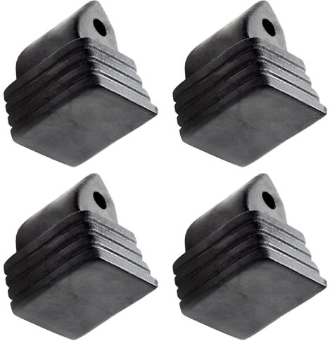 Inliner-Bremse Bremsstopper Bremsklotz aus TPR für Inlineskates Raven Pulse, Celeste, Angel, Sensor, Spirit, Expert, Breathe, Vella/Croxer Dahlia (schwarz)