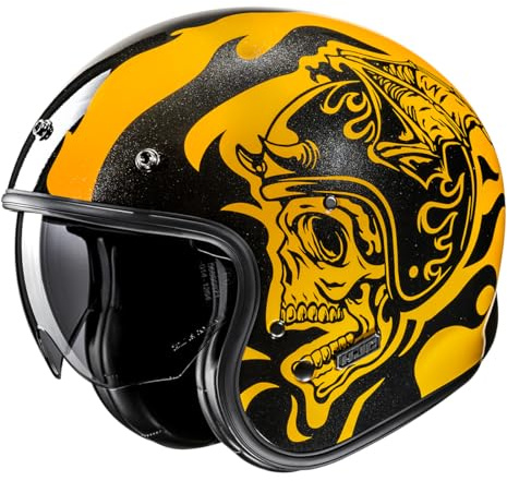 HJC, Casque Moto Jet V31 Flame MC3, M