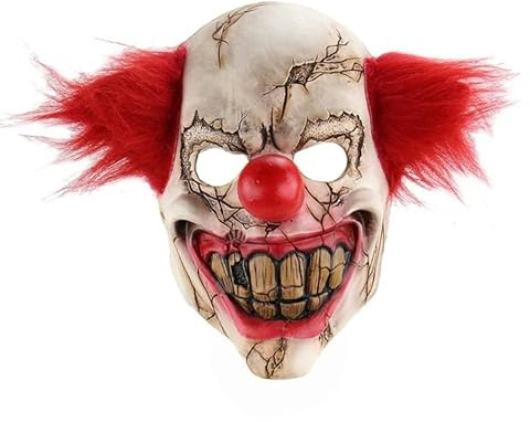 CGVG Halloween Horror Maske Gruselige Ghostface Maske Scary Movie Masken für Halloween Cosplay Rollenspiele Karneval