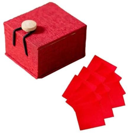 12 piezas de papel de lápiz labial chino antiguo, papel rojo de maquillaje, lápiz labial rojo con caja, herramienta cosmética para mujeres, belleza cuidado personal, brillos de labios