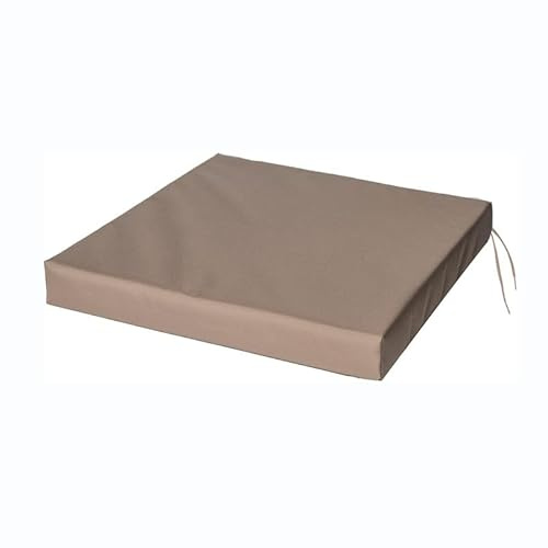 Holomaalahi Cojines para sillas de terraza 16x18(40x45cm) 5cm Cojín de Silla Grueso e Impermeable. Espuma para Cocina, Comedor, Sala de Estar y jardín, Funda extraíble con Cremallera para