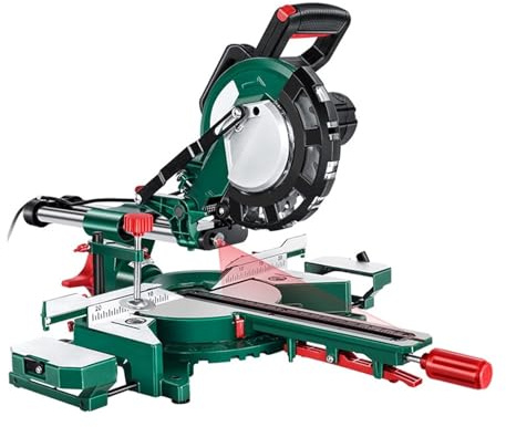 Troncatrice A Tirante Da 8 Pollici Da 1700 W Elettrica Composta Ad Alta Precisione Spinta Scorrevole Troncatrice For Lavorazione Del Legno In Alluminio Taglio Preciso
