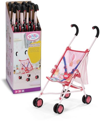 BABY born Passeggino con borsa rosa