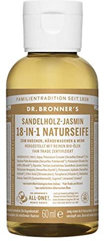 Sandelholz-Jasmin - 18in1 Naturseife 60ml