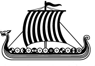 SUIFENG Autoaufkleber 14.8X9.7Cm Interessante Drachenschiff Boot Segel Seemann Dekor Auto Aufkleber Hochwertige Silhouette Vinyl