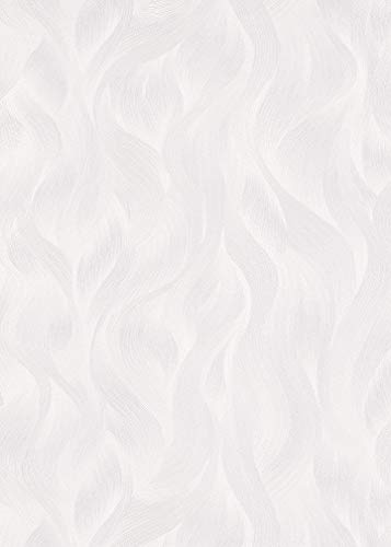 Erismann 10151-31 Elle Papier peint intissé Gris clair