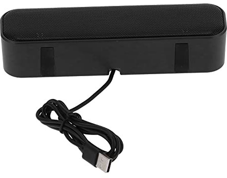 Altavoz USB Rectangular, Caja De Mini Altavoz Tarjeta De Sonido Decodificada Incorporada Barra De Sonido Estéreo Altavoz De Computadora para Computadora De Escritorio Y Portátiles