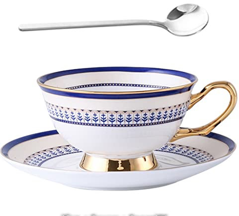 TEmkin Service à thé en Porcelaine, Tasse à thé en Porcelaine, Pot en céramique, Ensemble de théière de Style marocain, Tasse à café, Tasse à thé avancée, Service à thé