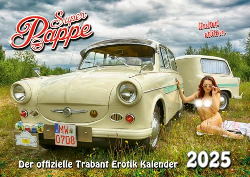 Der neue offizielle Trabant Erotik Kalender Super Pappe 2026