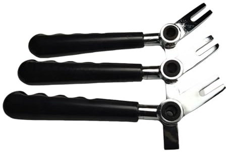 3 leviers droits, accessoires, poignées de couleur noire, compatibles avec Vevor, pièces de rechange for machines à crème glacée molle