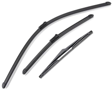 Für F&ord Für Fiesta 2008-2016 AutowischerBlades Windschutzscheiben-Scheibenwischerblätter Vorne Und Hinten Scheibenwischer Wischer(Right-hand drive)