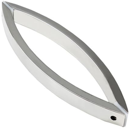 Paire de poignées de Porte de Douche en Acier Inoxydable, kit de Remplacement pour Porte en Verre, poignée de Main Courante pour paroi de Douche intérieure, Porte Simple latérale en Chrome p