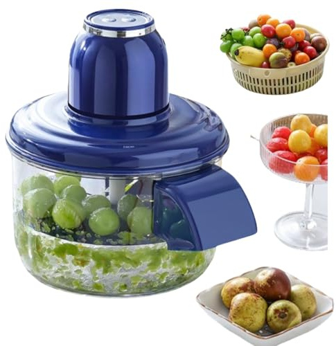 Sbucciatrice elettrica automatica per uva, aglio, pomodoro e ciliegia: strumento ricaricabile commerciale intelligente per sbucciare frutta e verdura in modo rapido e pratico