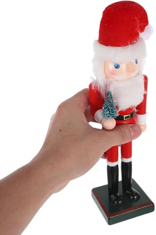LOLIPPYY Décorations de Noël Casse-Noisette Marionnette Ornement Sapin Table Figurine Noël Personnage