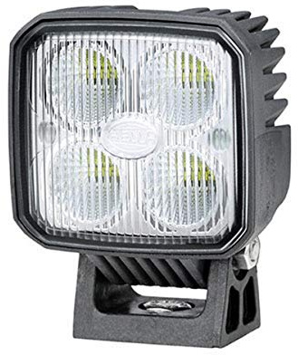 HELLA 2ZR 996 284-501 LED-Rückfahrscheinwerfer - Q90 compact - 24/12V - 1000lm - geschraubt - stehend/hängend - Nahfeldausleuchtung - Kabel: 2000mm - Stecker: offene Kabelenden - 2-polig