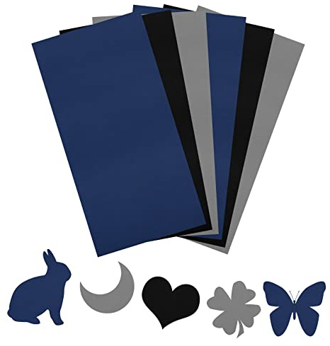 Xzeemo 6 Stück Nylon Reparatur Patches, Nylon Flicken, Wasserdichter Reparatur Patch, Aufkleber Flicken Set, Leichte Reparatur Patches, Nylon Reparatur Flicken für Reparatur Jacke Daunenjacke Zelt