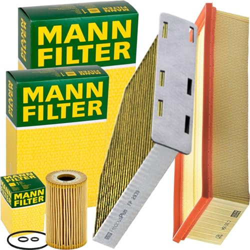 BandelOne enthält Mann Filter Inspektionspaket passend für A3 8P Golf 5 6 Passat B6/7 1T3