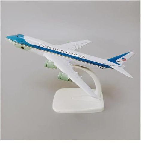 SAFWEL Flugzeug Spielzeug Für USA Air Force One B747 Airlines Flugzeug Modell Boeing 747 Airways 1/400 Maßstab Druckguss Flugzeug Modell Flugzeug 16 cm