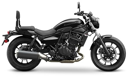 SHAD SISSYBAR Kawasaki Eliminator 500, Schwarz