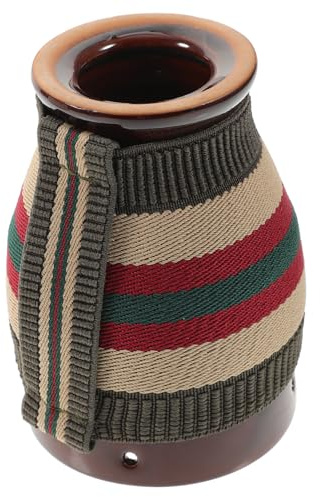 Gogogmee Copertura per Barattolo da Moxibustione in Ceramica, Isolante e Comoda per Massaggio, Uso Sul Corpo da Seduti o Durante Sonno