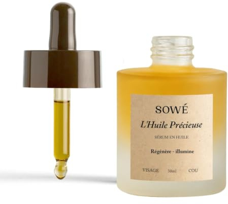 Sérum Visage HUILE PRECIEUSE Anti-Âge et Anti-Oxydant Bio Figue de Barbarie et Argan 30ml - Hydratante et Nourrissante - Soin Éclat Tous Types de Peaux