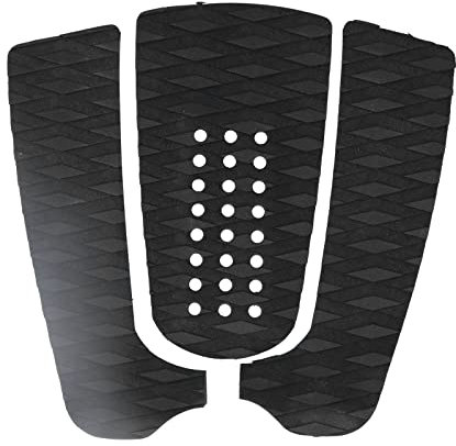 3pcs Eva Surfboard Deck Traktionspads Antiskid Surf Deck Pad Matte für Skimboard -Zubehör (Mit Loch)