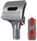 V6 V7 V8 V10 V11 V15 Brosse d'aspirateur de toilettage pour chiens à poils longs et moyens, kit ABS gris avec adaptateur, outil de contrôle de perte de poils