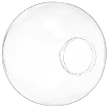 Tofficu Paralume per da Trasparente Forma Sfera Decorazione Elegante per Giardino e Patio Sostituzione Globos Luminosi Design Raffinato e
