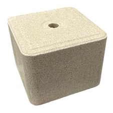 Blocco di sale per animali 10 kg. Blocco per leccare di sali minerali.