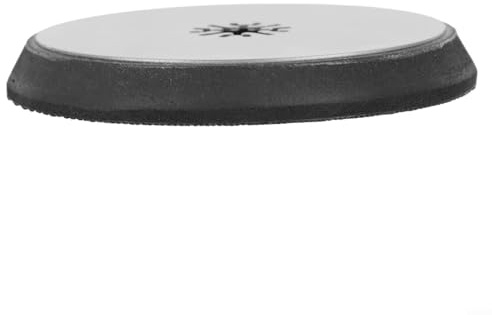 Disco de lijado redondo de 115 mm para multiherramienta oscilante, acero inoxidable y para accesorio abrasivo EVA para madera dura, madera contrachapada, aglomerado, plástico y fibra de vidrio,