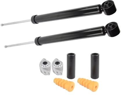 Stoßdämpfer 2X Hinterer Stoßdämpfer + Federbeinmontage + Staubschutz 6Q0513025AJ Für VW Für POLO 9N_ 6R 6C Für TDI Für T Stossdämpfer