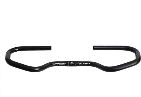 UPANBIKE Bicycle Butterfly Handlebar 25.4mm 31.8mm Cycling Handlebar with Sponge Grips Bike Rest Bar For MTB,Road Bike, Mountain Bike(φ25.4mm)