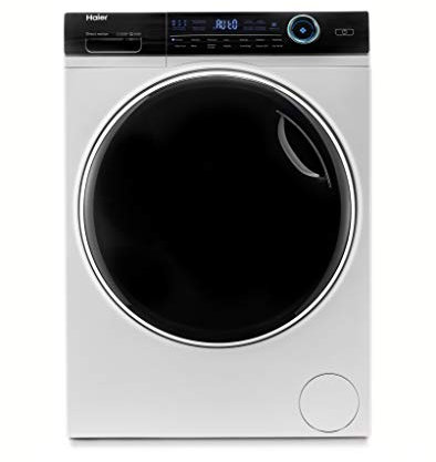 Haier HW120-B14979, Lavatrice 12kg A, Tecnologia micro-vapore I-Refresh, Carica Frontale, ABT trattamento antibatterico, 1400 Giri, Carico Cestello XL, Bianco