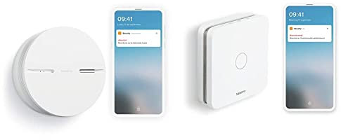 Netatmo Detector de Humo Inteligente + Detector de Monóxido de Carbono Inteligente