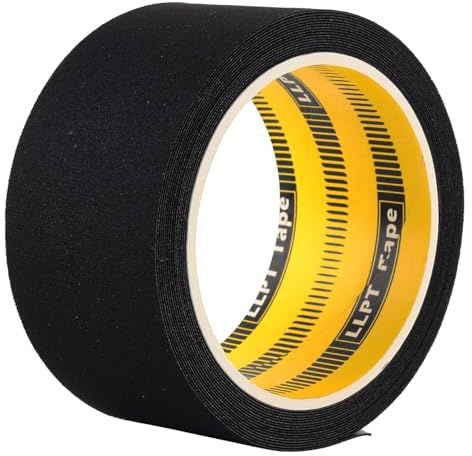 LLPT 51 mm x 5 m vattentät värmeringstejp för reparation av dykkombinationer fiskedräkter Yamomoto industristandard transportmaterial, svart (IR2065)