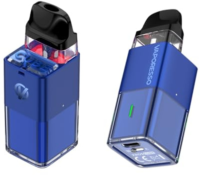XROS CUBE Kit (Bondi Blue) 30 W, kit iniziale per sigaretta elettronica dotato di pod mesh XROS 0,8 Ω/1,2 Ω da 2 ml, alimentato da batteria integrata da 900 mAh, senza nicotina