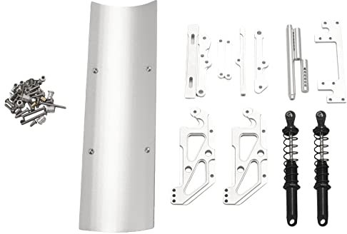 Dariokki RC Car Blade Schneepflug Metall Schneeschaufel f¨¹r 1/10 RC Crawler TRX4 TRX6 Axial SCX10 90046 03007 86100