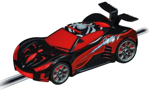 Carrera GO!!! 20064265 Spider-Man Speed Shifter Slotbil, skala 1:43, kompatibel med GO!!!, GO!!! Plus och Battery Operated, autentiska detaljer, för barn och vuxna från 6 år