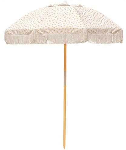 Luxus Retro Hawaii Strandschirm mit neigbarem Terrassenständer für Sonnenschutz
