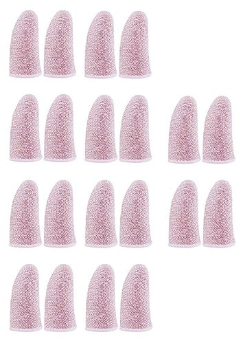 minkissy 13paare Kohlefaser Fingerhüllen Für Mobile Gaming Atmungsaktive Elastische Daumen Fingerschutz Schweißisolierend Leichte Touchscreen Daumenkappen Für Präzise Steuerung