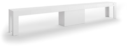 Mobili Fiver, Rachele Extendable Bench 67,5(292) x35,6 cm, Ashwood White