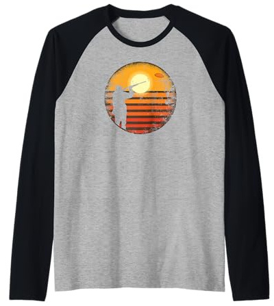Arcilla Skeet Paloma Tiro Cazadores de Arcilla Pull Palomas de Arcilla Camiseta Manga Raglan