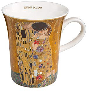 Goebel 67-011-21-1 mugg, benporslin, guld, 400 ml