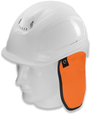Uvex Protezione Nuca Cap_9790075_4031101633053 Schutzhelm, Orange, Einheitsgröße