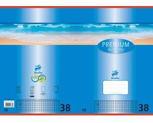 Staufen 25 x Schulheft Premium A4 16 Blatt kariert beidseitig Rand