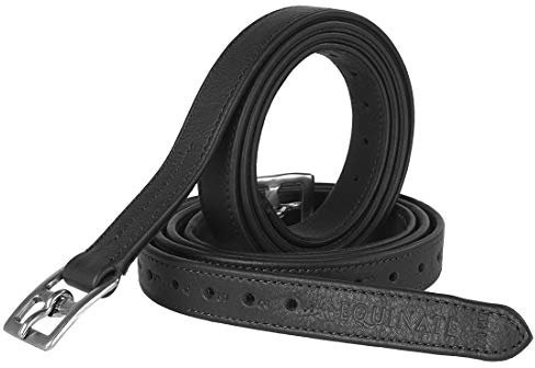 Equinate Steigbügelriemen Competition Schwarz 130
