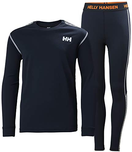 Helly Hansen Júnior Unisex Jr HH Lifa Conjunto Activo, Azul Marino, 12