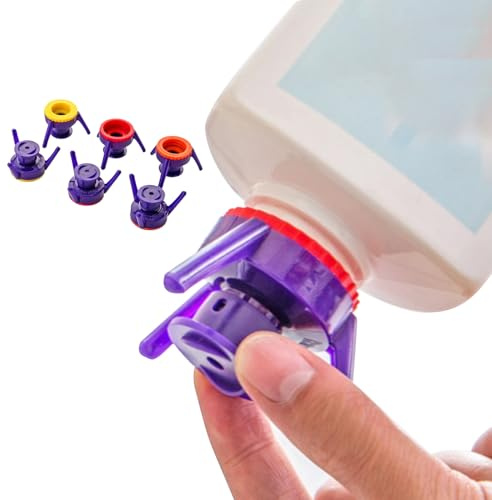 Bibest Inverted - Multifunctional Inverted Bottle Caps - Leak-Proof Thick Liquid Set for Kitchen and Bathroom
