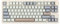 EPOMAKER Galaxy70 Aluminium Mechanische Gaming-Tastatur Kabellos, Thocky Hot Swap Gaming-Tastatur 75%, Bluetooth/2.4GHz/USB, Programmierbare Tasten & RGB (Weiß Grau, Petal Linear Switch)